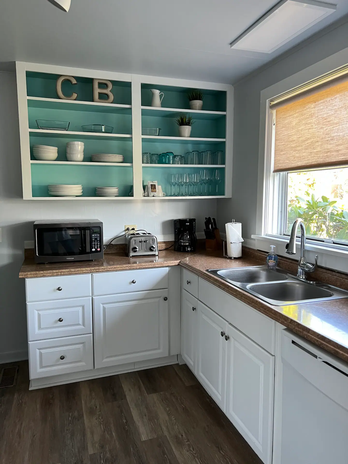 Another view of the Winter House's kitchen space